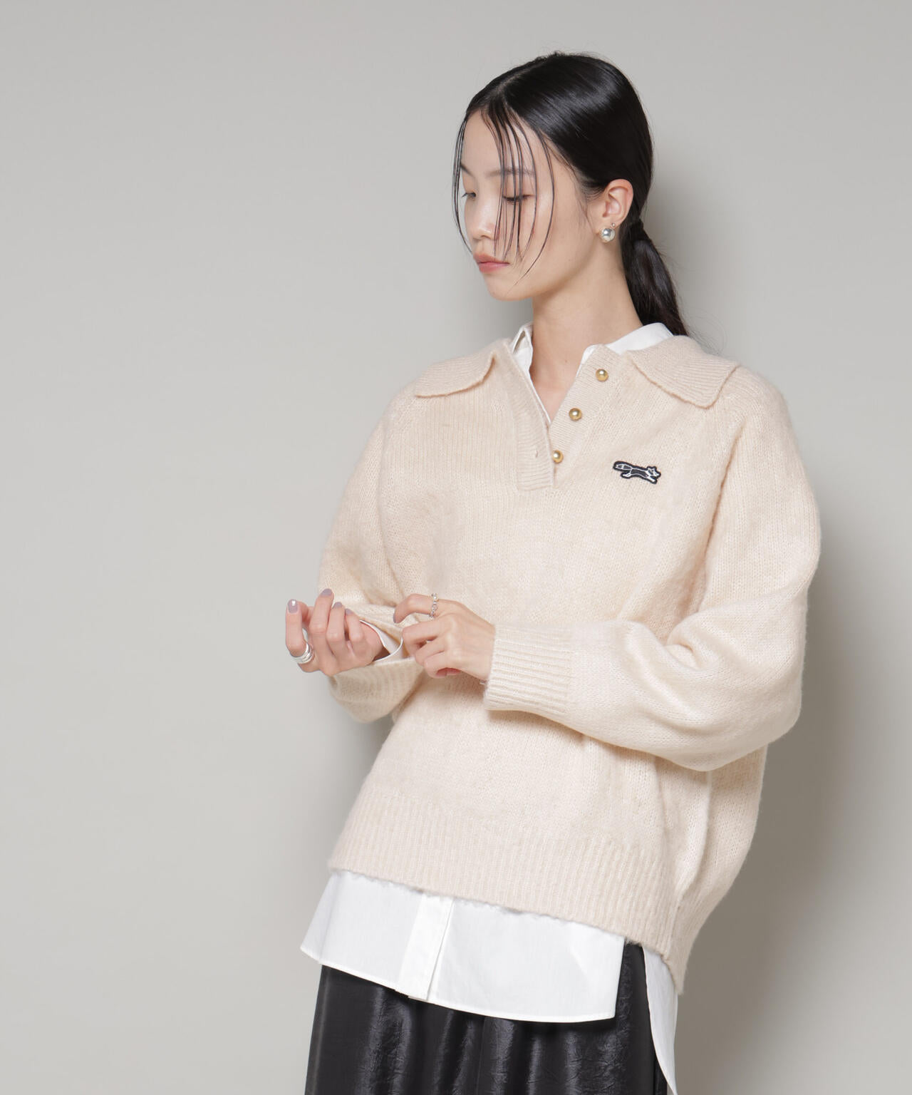 PENNEYS別注TheFOXシャギーポロニット 6735222340