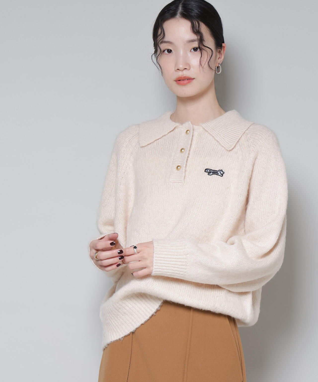 PENNEYS別注TheFOXシャギーポロニット 6735222340