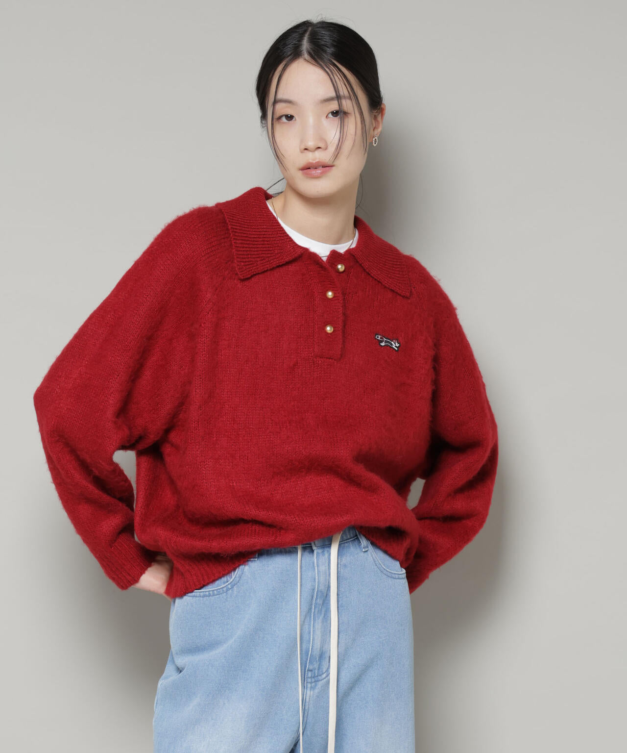 PENNEYS別注TheFOXシャギーポロニット 6735222340