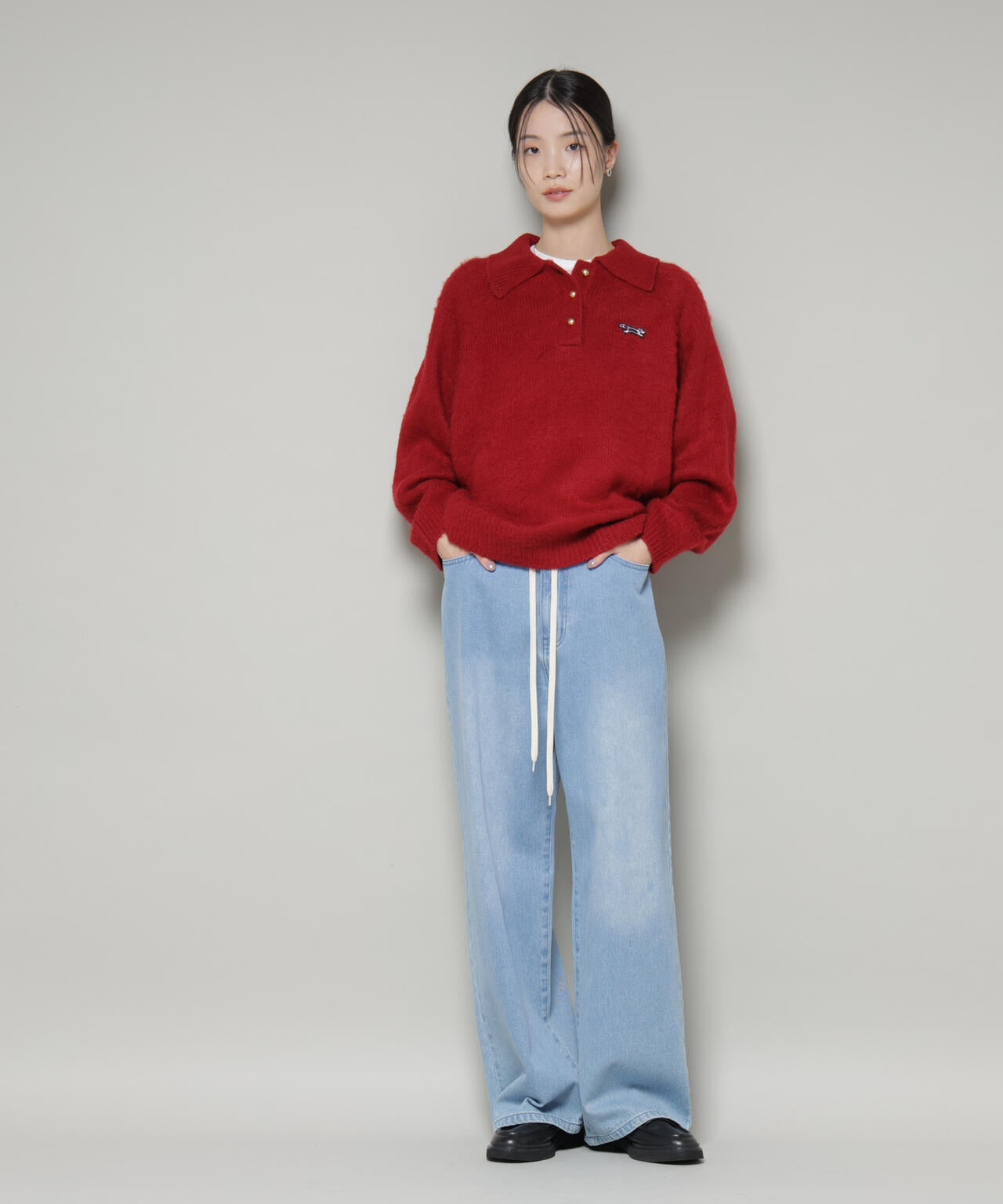 PENNEYS別注TheFOXシャギーポロニット 6735222340