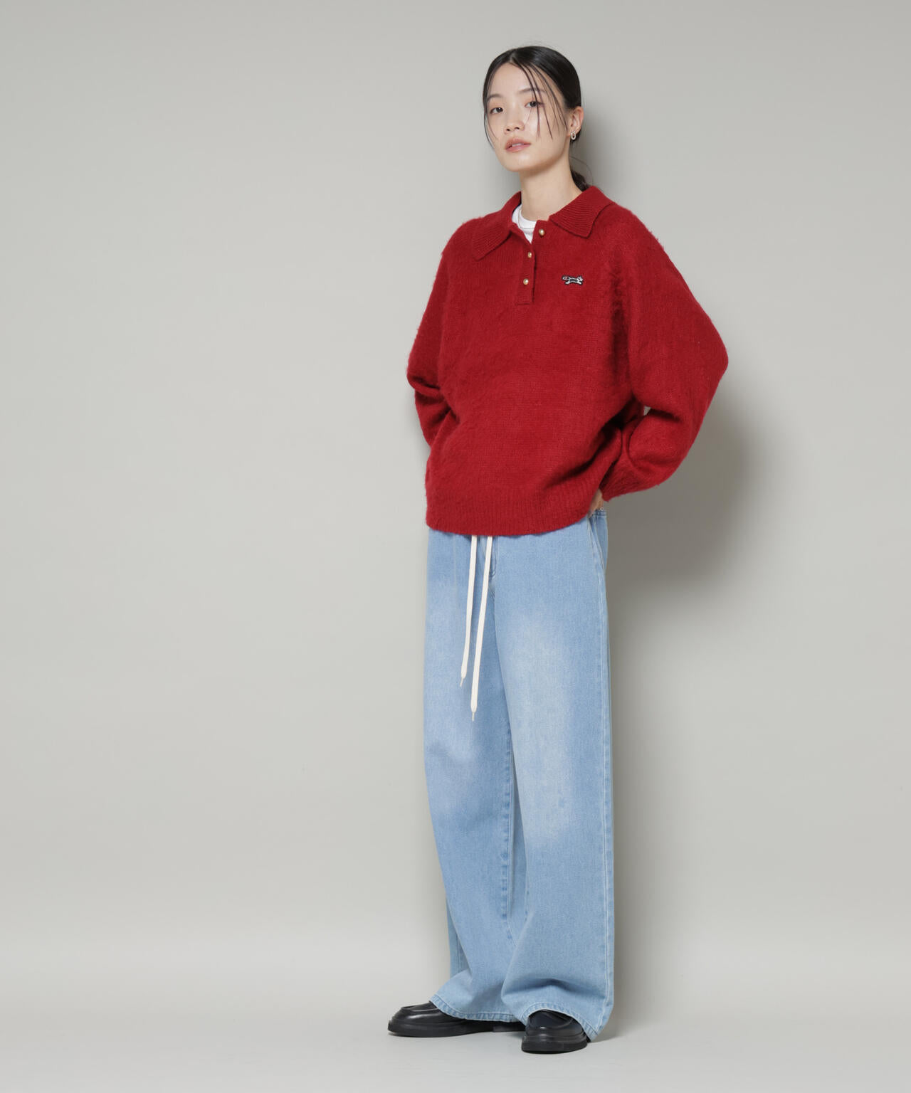 PENNEYS別注TheFOXシャギーポロニット 6735222340