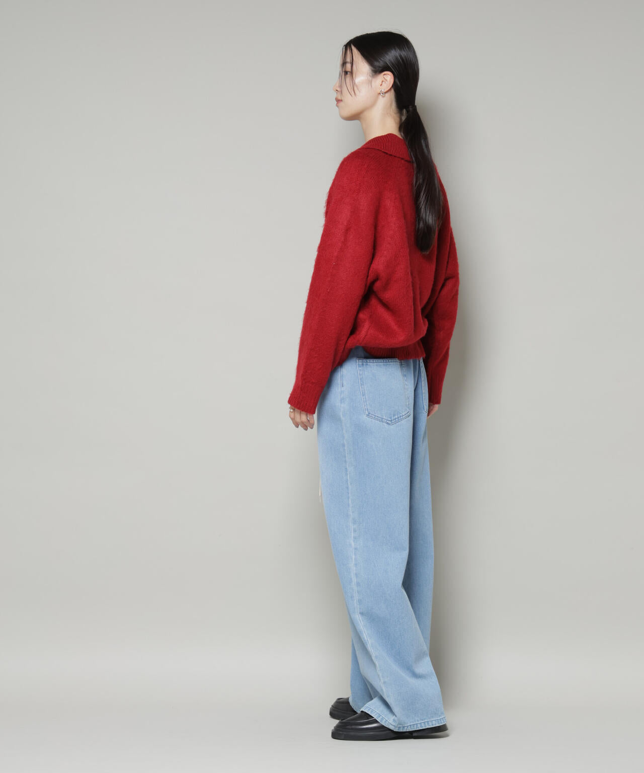 PENNEYS別注TheFOXシャギーポロニット 6735222340