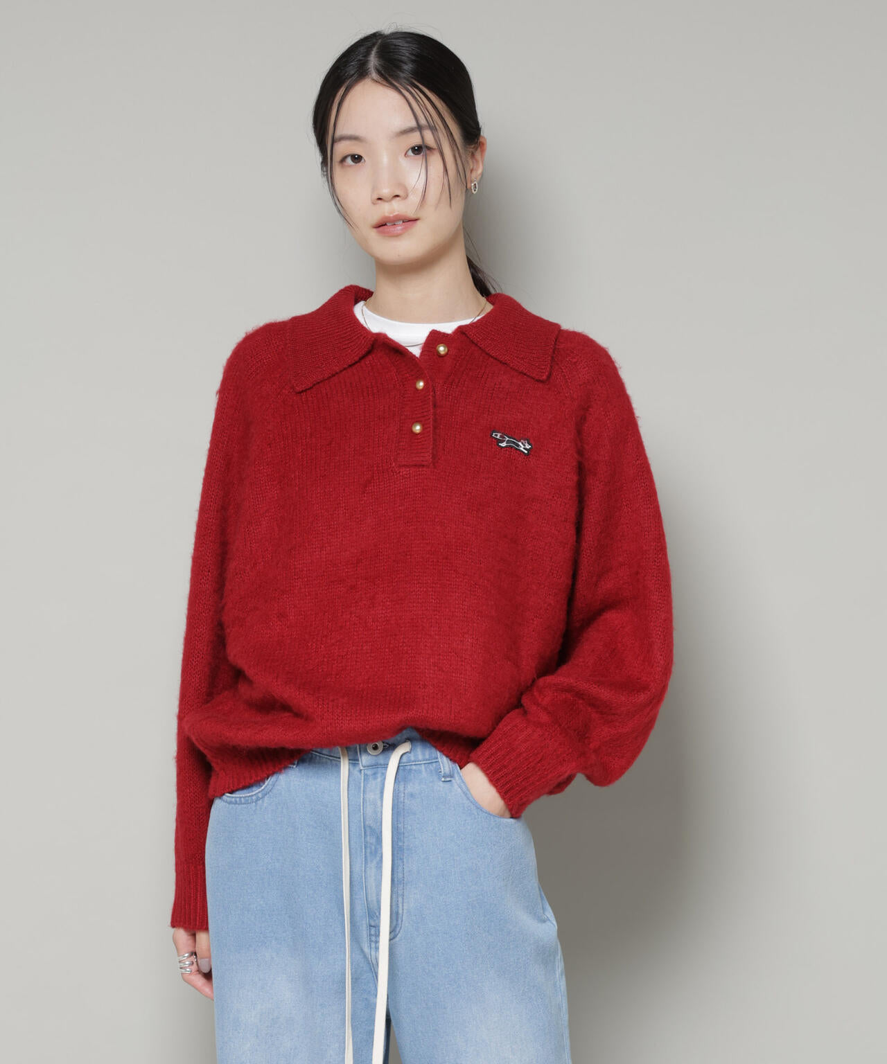 PENNEYS別注TheFOXシャギーポロニット 6735222340