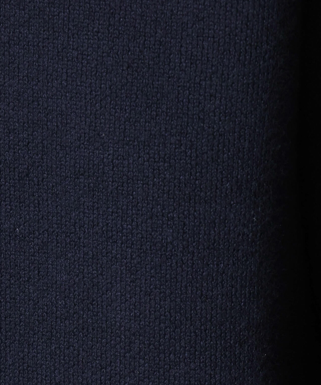 スウェットライク衿付きボタンニット 6735222346