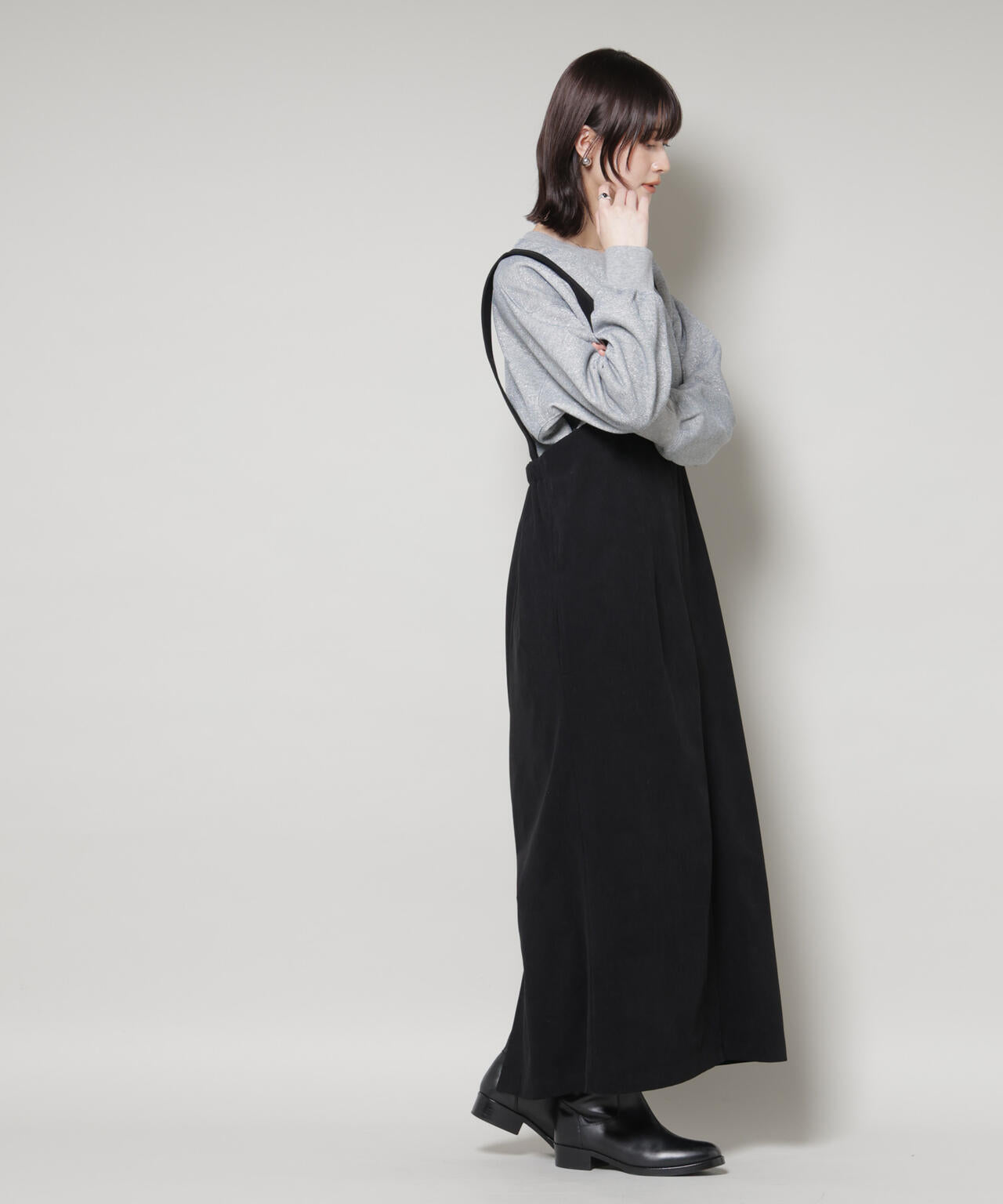 ラメ裏毛トップス 6735223318