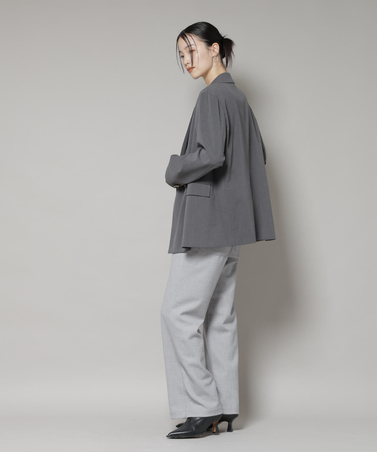 ジップスリットパンツ 6735227312