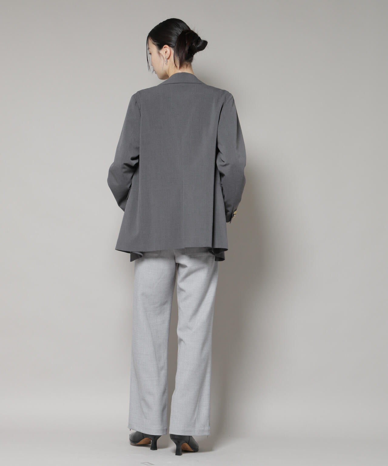 ジップスリットパンツ 6735227312