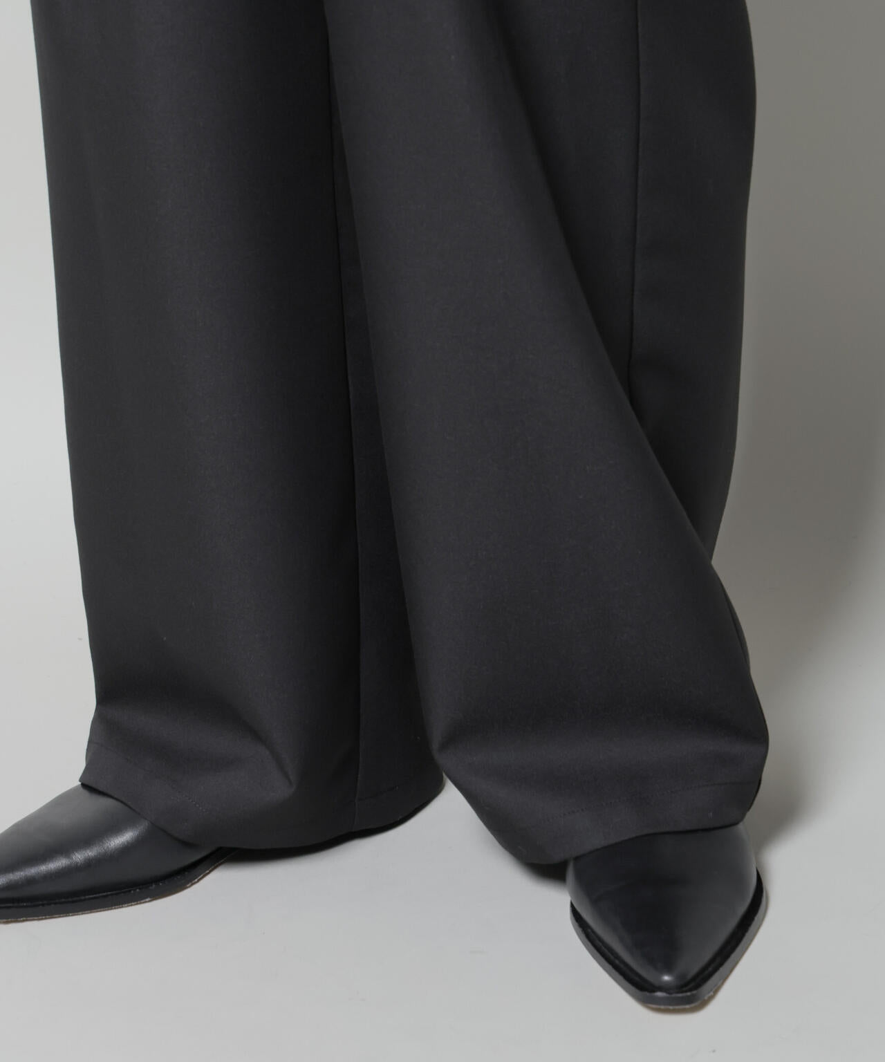 ウエストシャーリングゴムTRワイドパンツ 6735227313