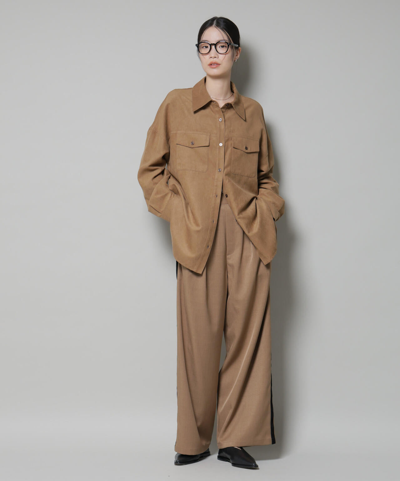 ベルベッドサイドラインパンツ 6735227318