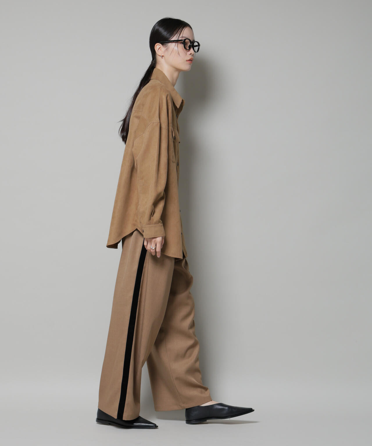 ベルベッドサイドラインパンツ 6735227318