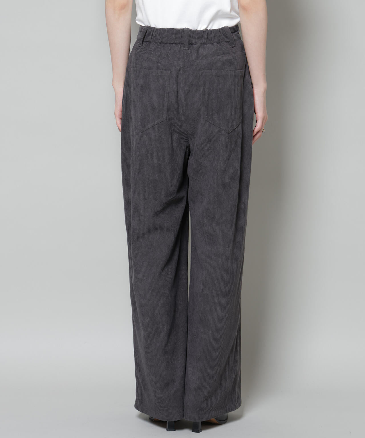 ソフトコーデュロイストレートパンツ 6735227319
