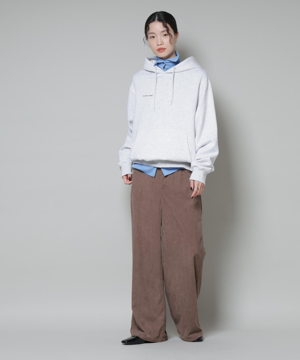 ソフトコーデュロイストレートパンツ 6735227319