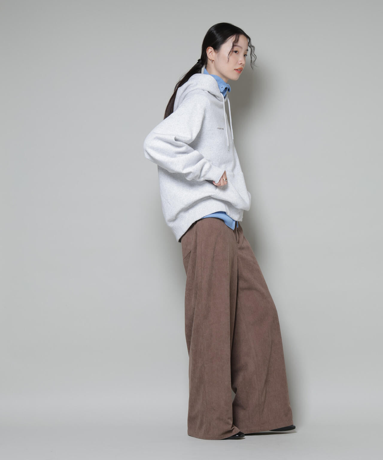 ソフトコーデュロイストレートパンツ 6735227319