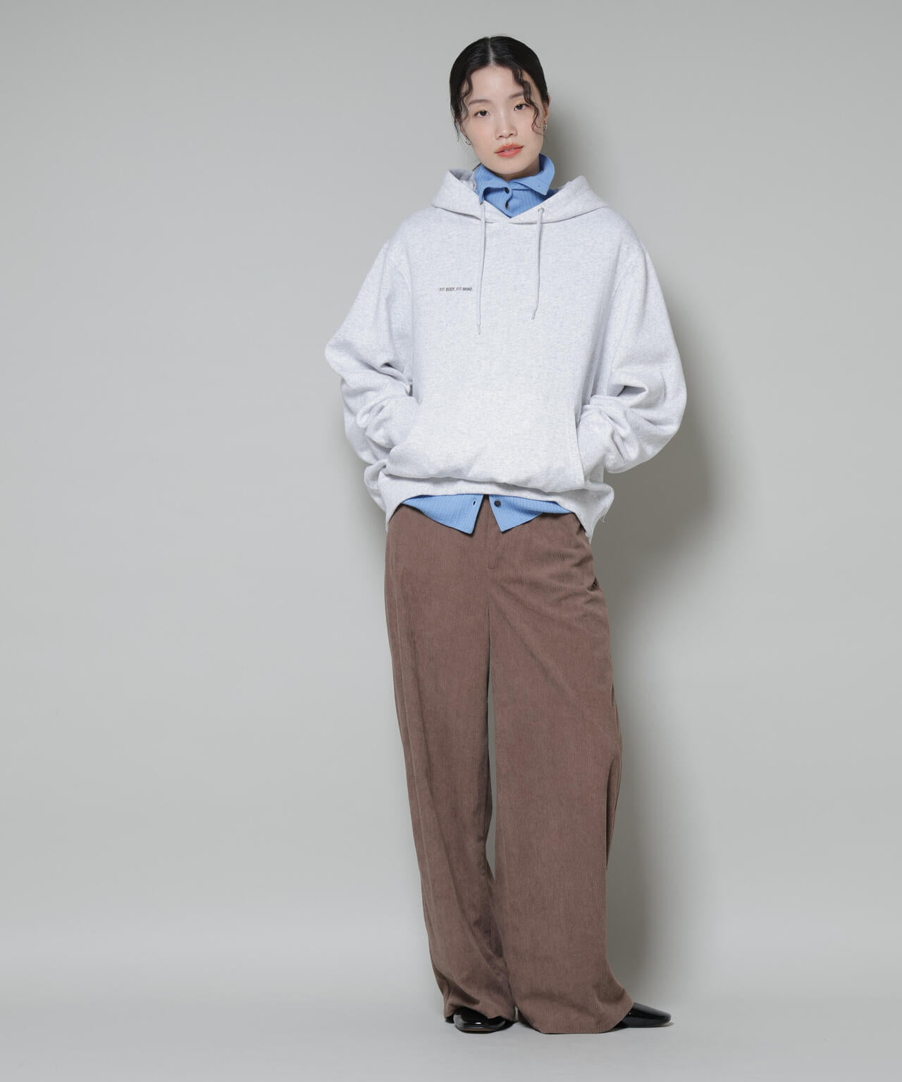 ソフトコーデュロイストレートパンツ 6735227319