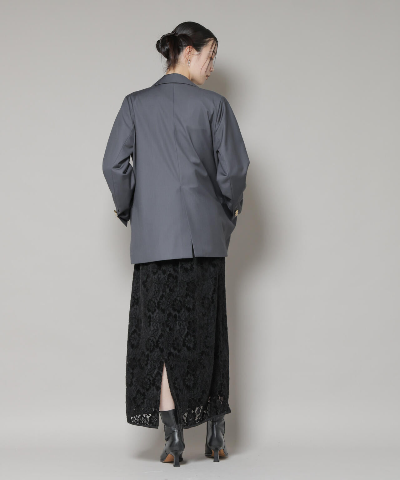 起毛レーススカート 6735230314