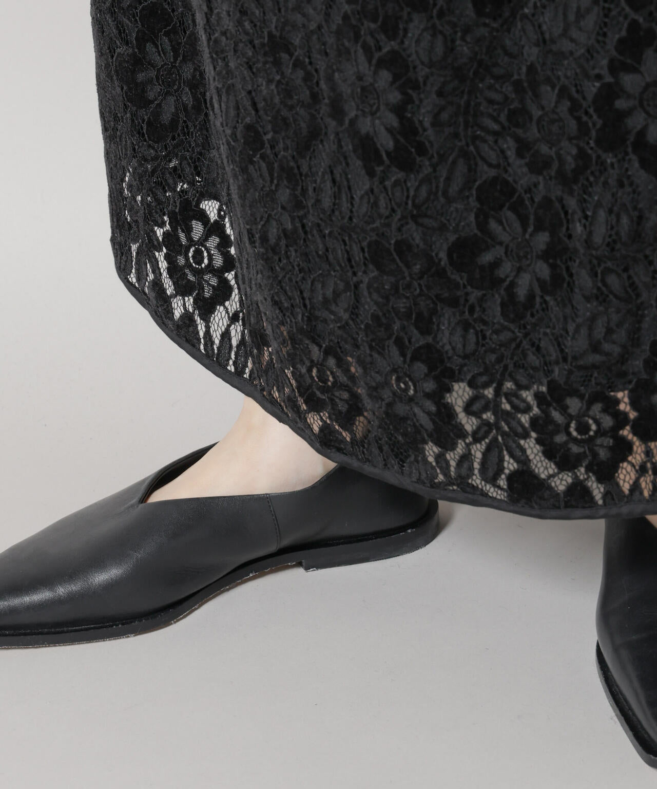 起毛レーススカート 6735230314