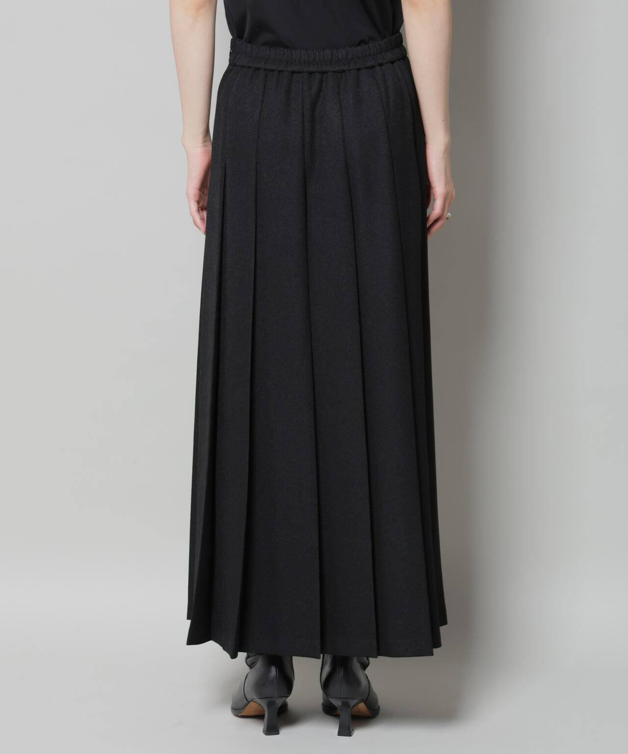 ワイドプリーツロングスカート 6735230316