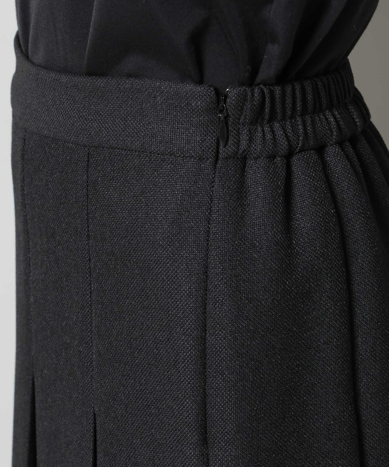 ワイドプリーツロングスカート 6735230316