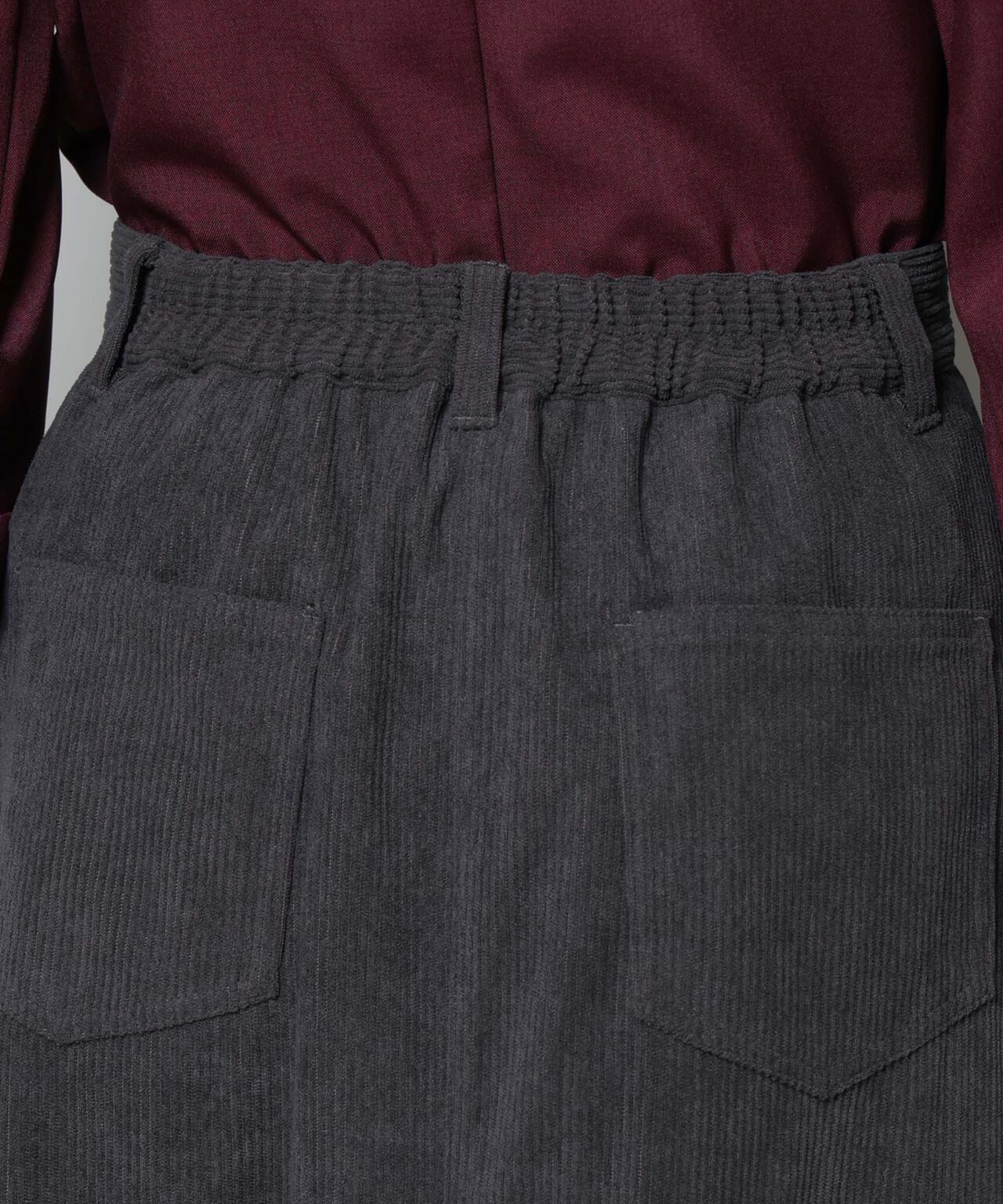 ソフトコーデュロイマキシスカート 6735230319