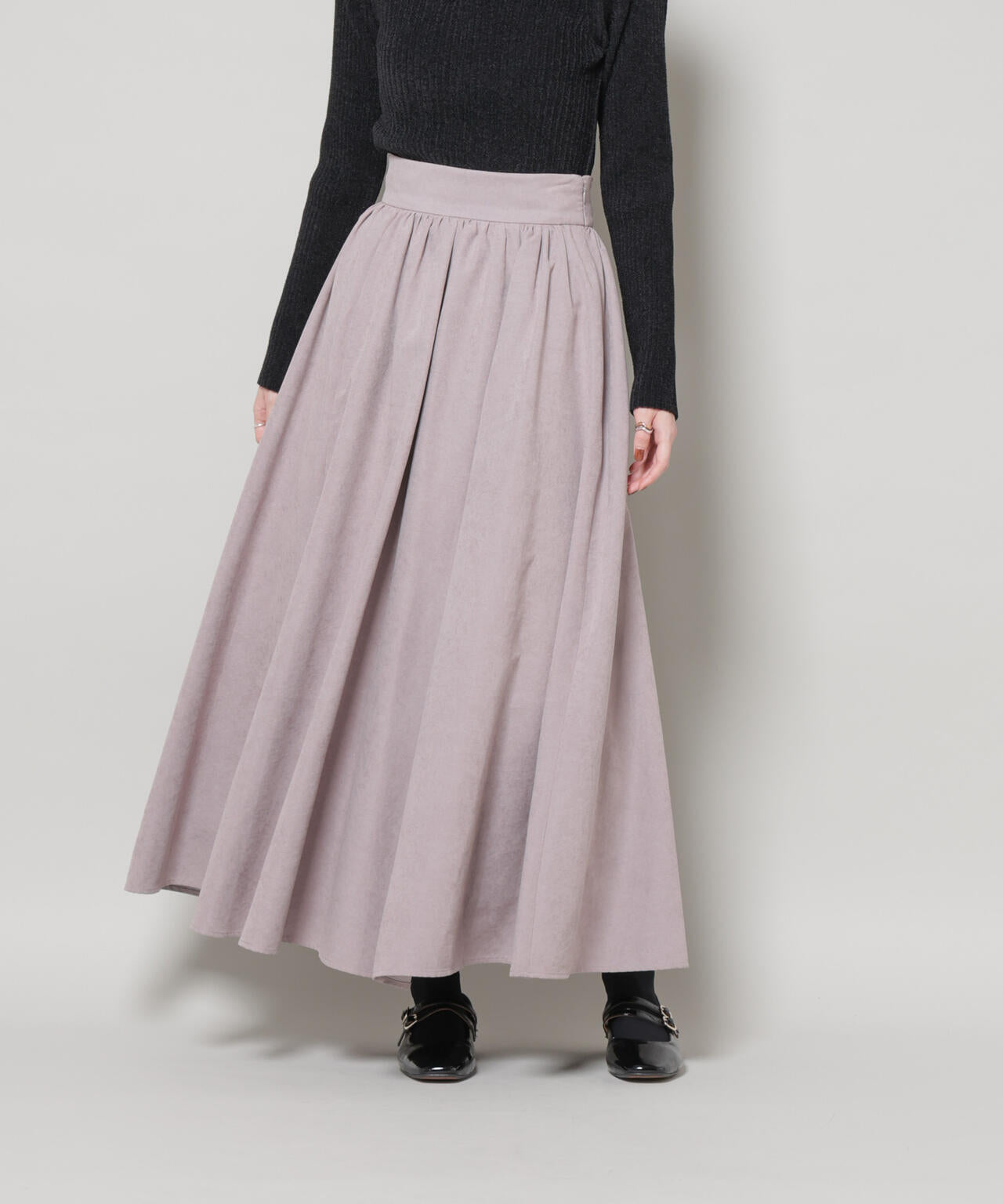 起毛ピーチギャザーボリュームスカート 6735230321