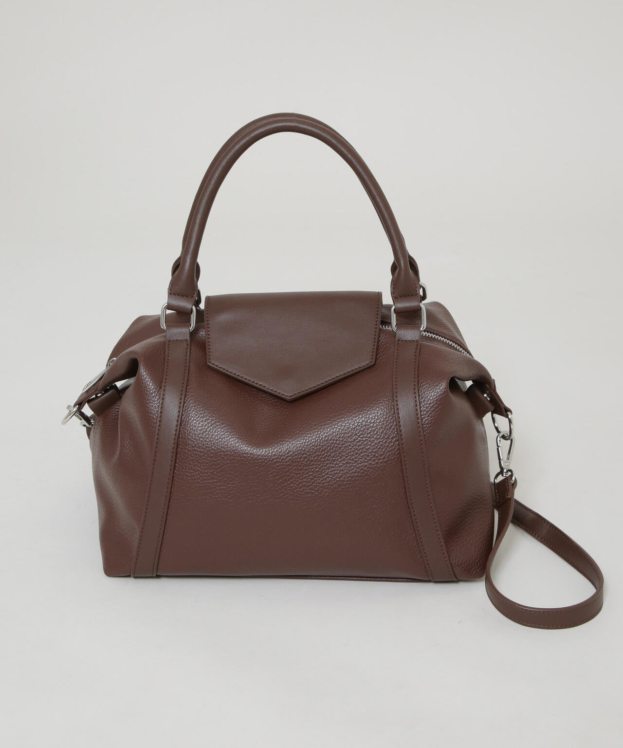 ショルダー付きフラップミニボストン 6735232308