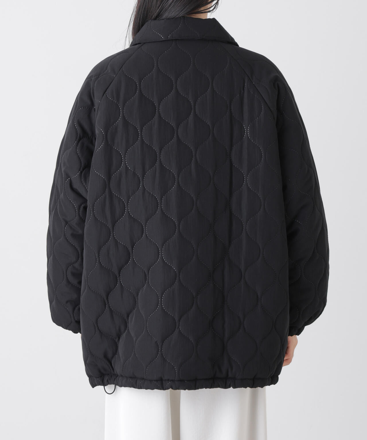 ひょうたんキルトラグランミドルコート 6736111300