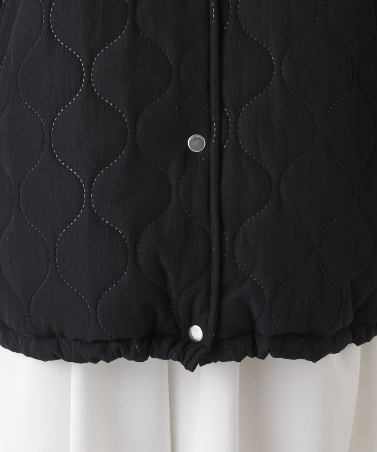 ひょうたんキルトラグランミドルコート 6736111300