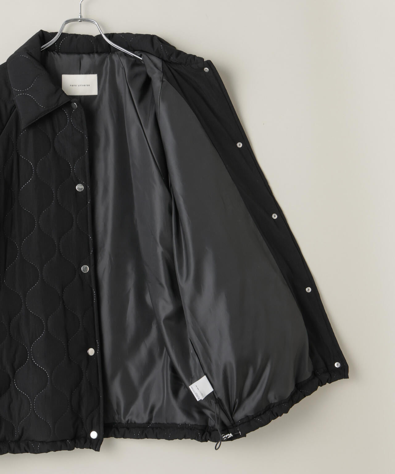 ひょうたんキルトラグランミドルコート 6736111300