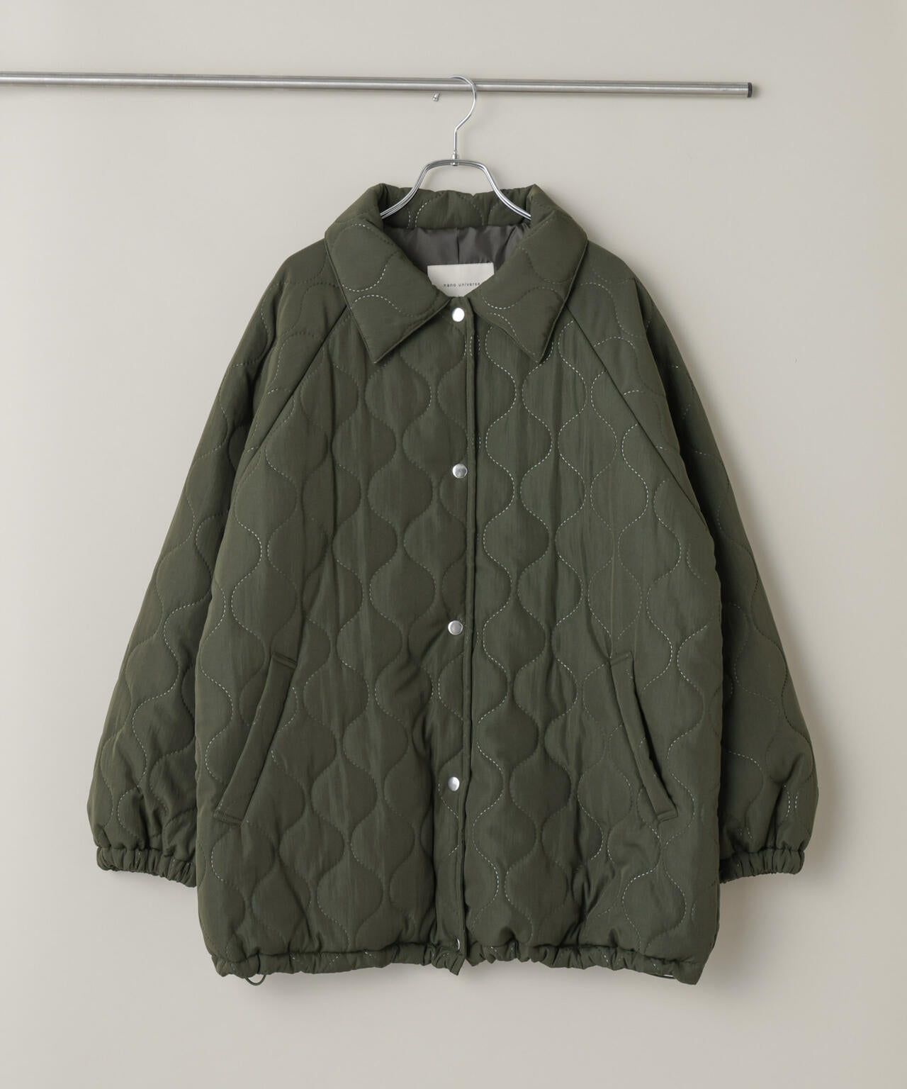 ひょうたんキルトラグランミドルコート 6736111300