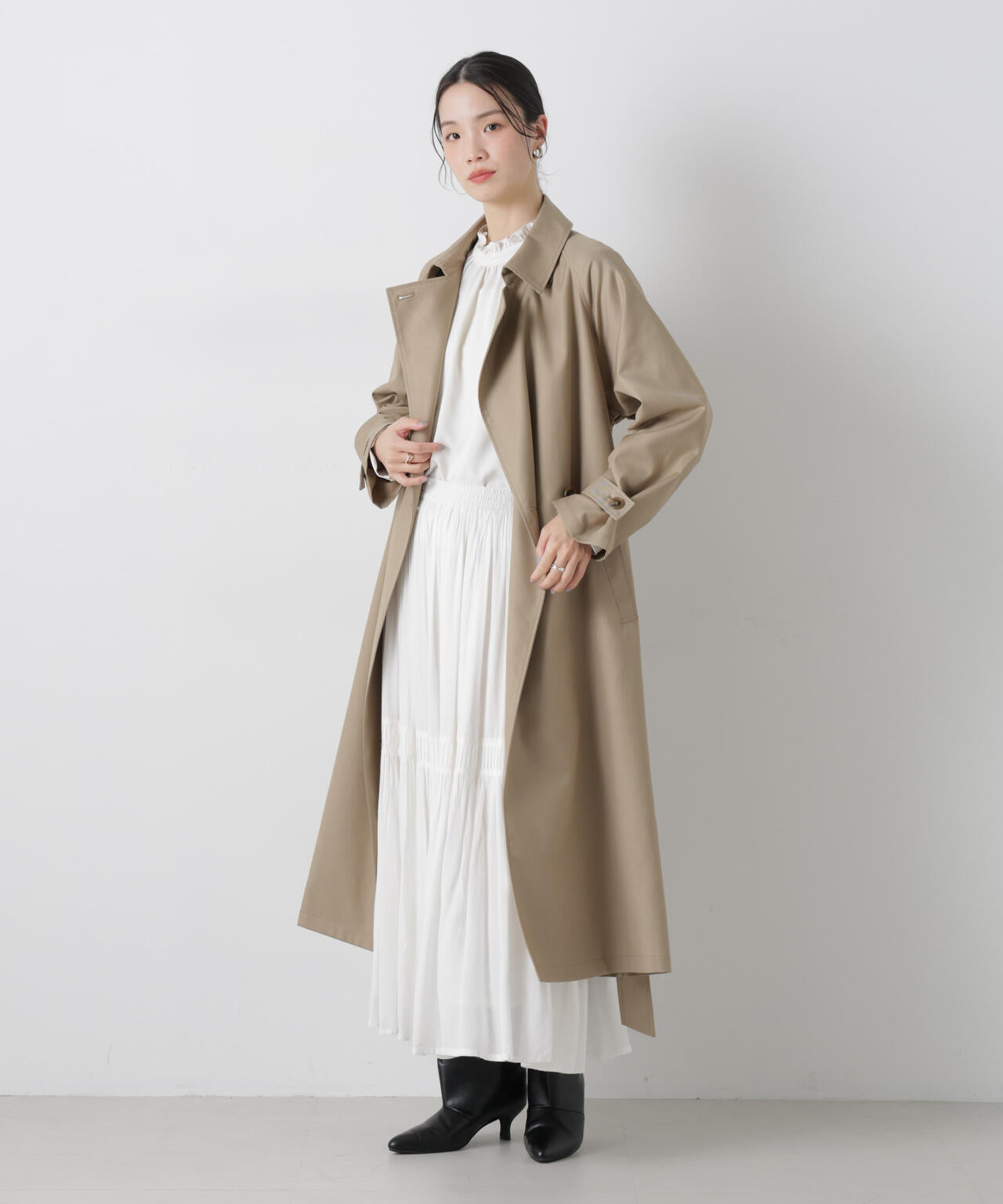 撥水＆花粉ガード トレンチコート 6736111303