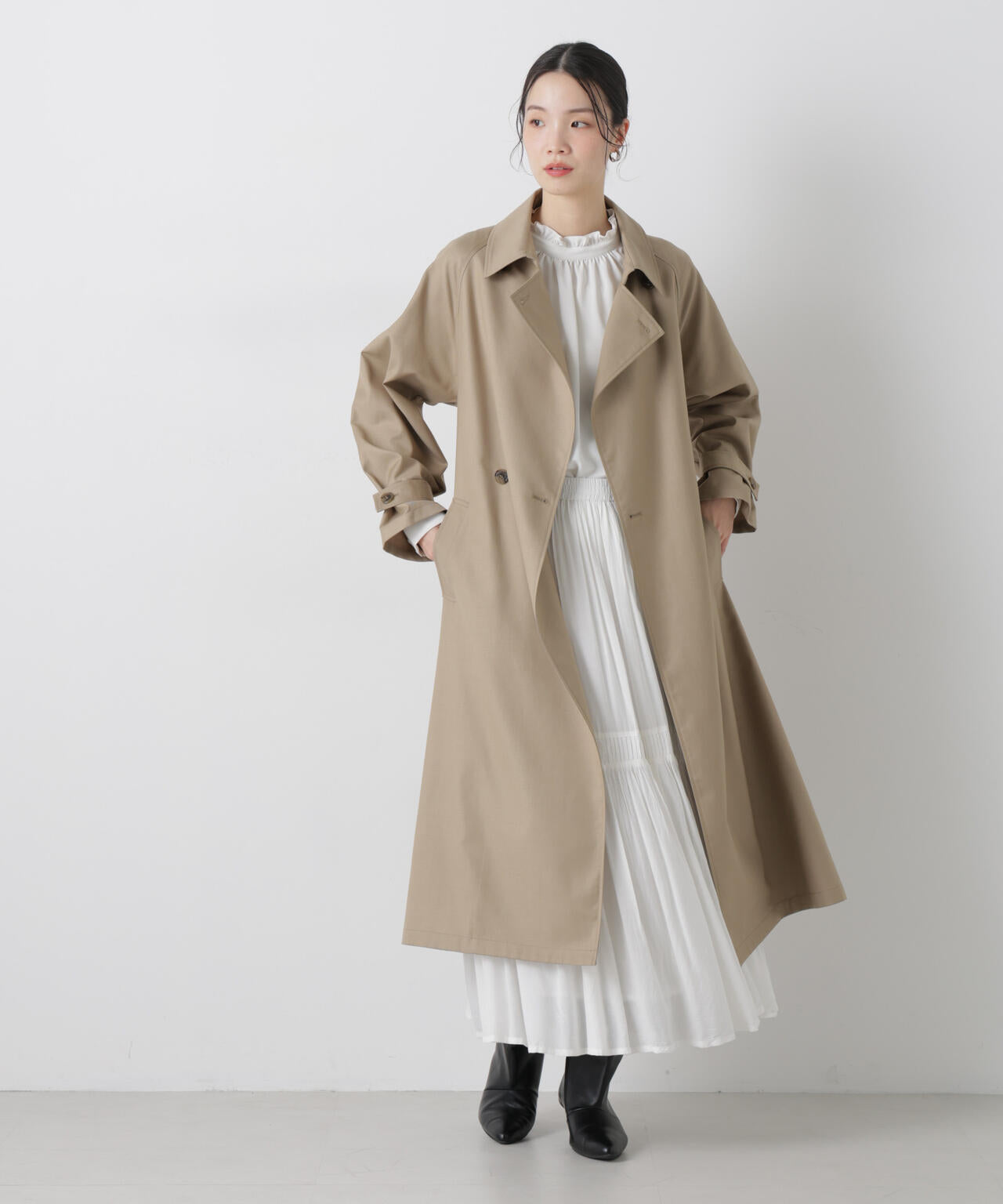 撥水＆花粉ガード トレンチコート 6736111303