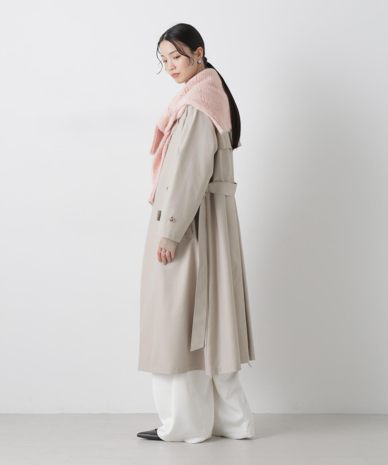 撥水＆花粉ガード トレンチコート 6736111303