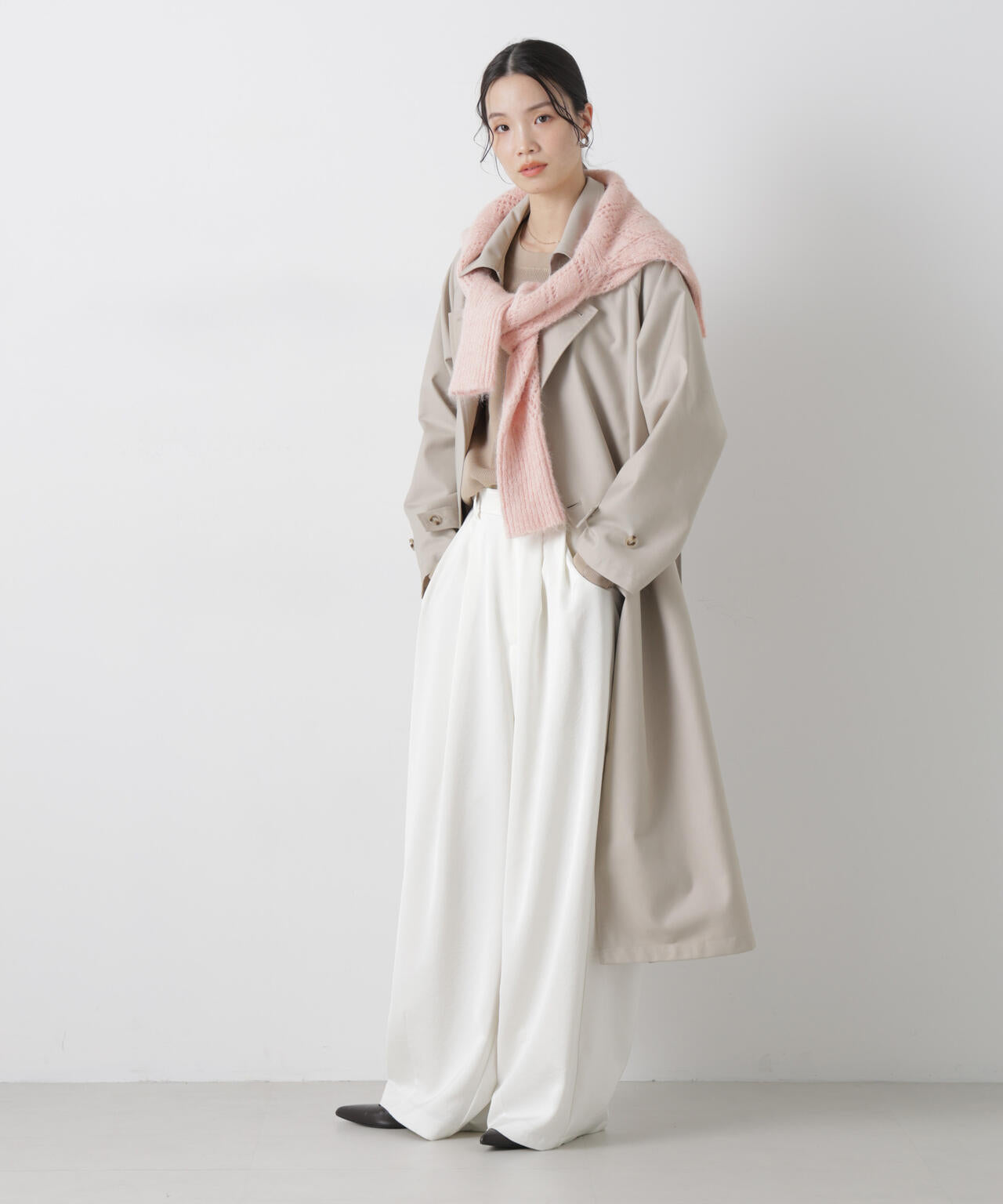 撥水＆花粉ガード トレンチコート 6736111303