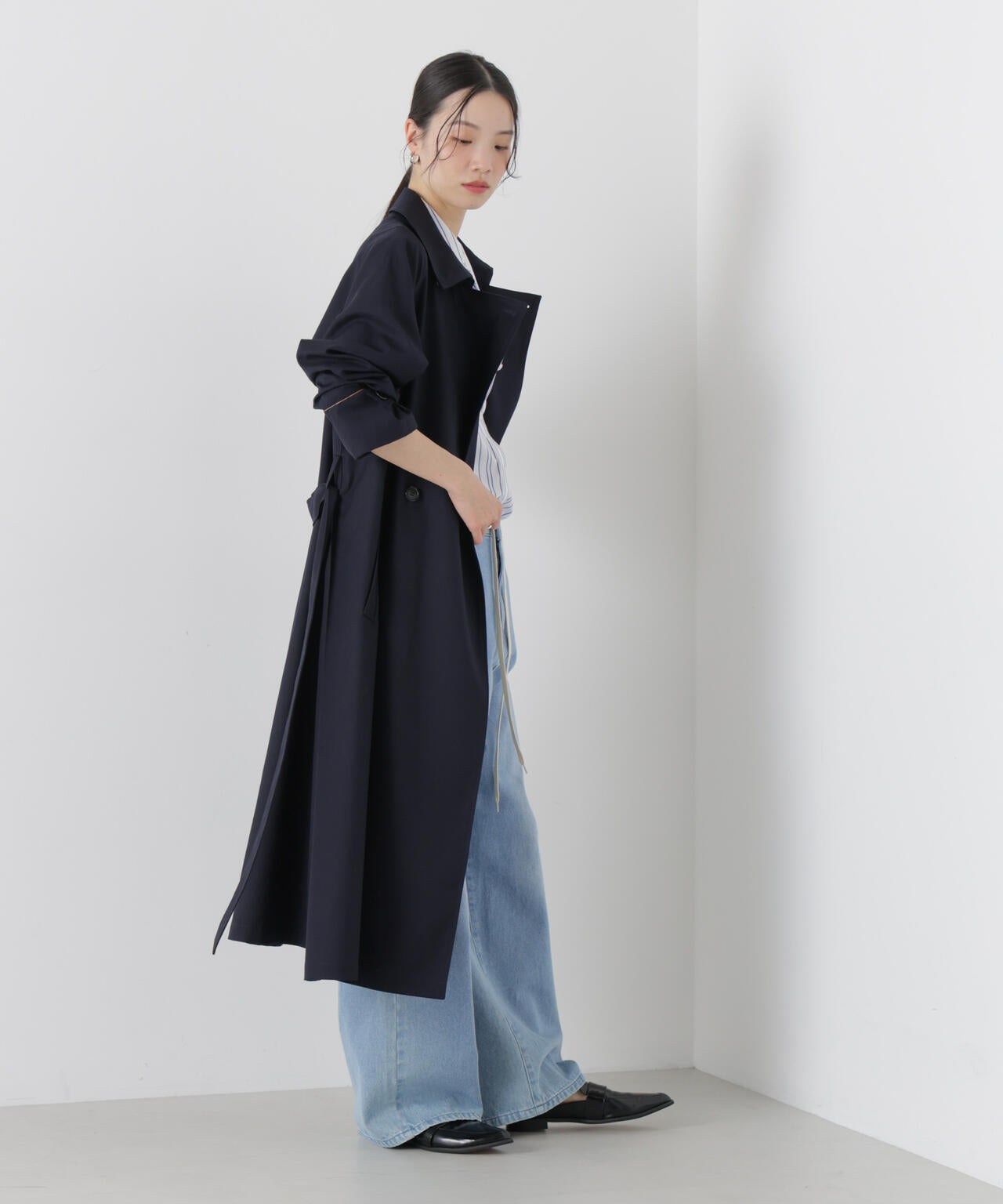 撥水＆花粉ガード トレンチコート 6736111303