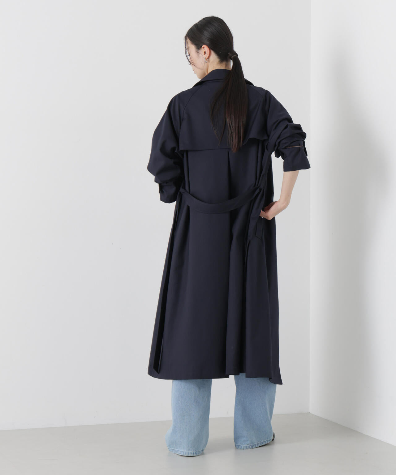 撥水＆花粉ガード トレンチコート 6736111303