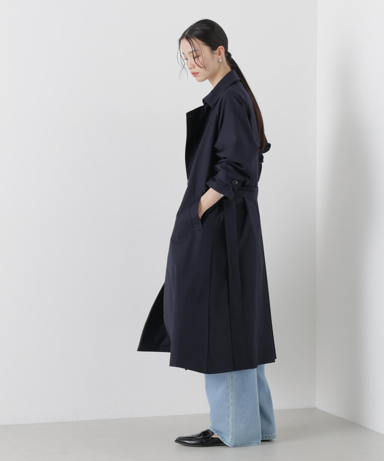 撥水＆花粉ガード トレンチコート 6736111303