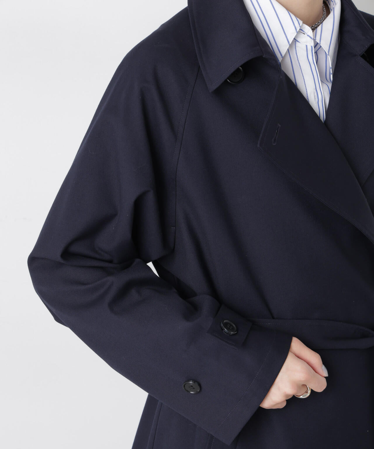 撥水＆花粉ガード トレンチコート 6736111303