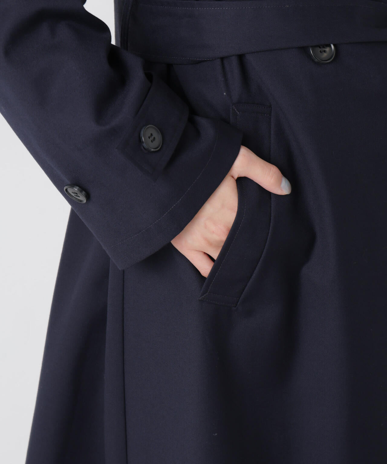 撥水＆花粉ガード トレンチコート 6736111303