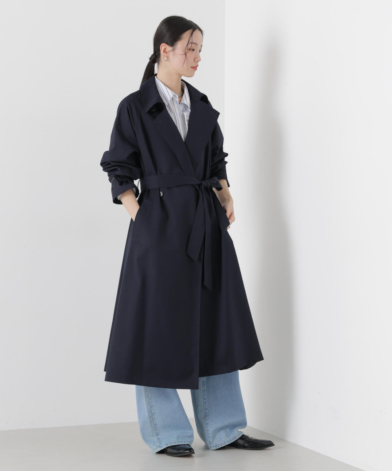 撥水＆花粉ガード トレンチコート 6736111303