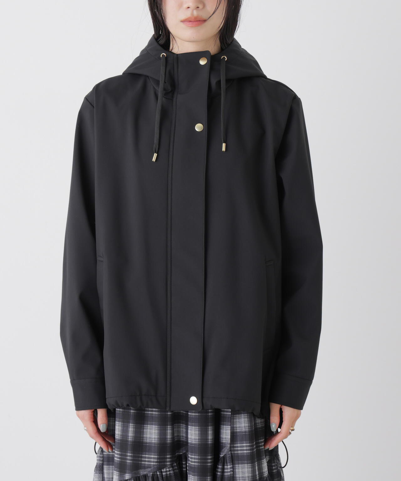 撥水＆花粉ガード フードブルゾン 6736112300