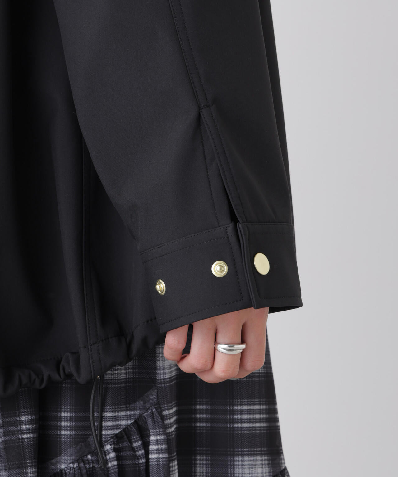 撥水＆花粉ガード フードブルゾン 6736112300