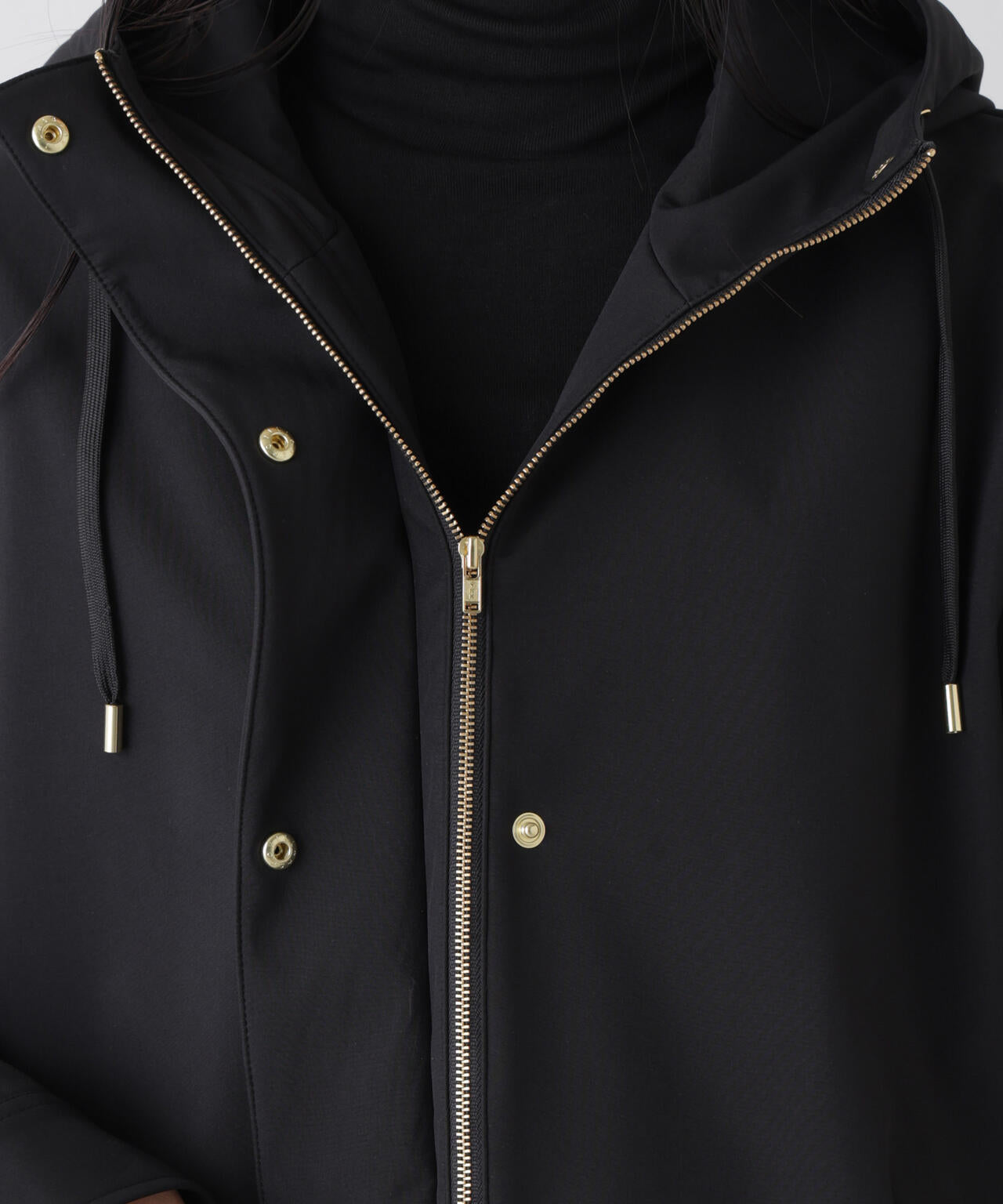 撥水＆花粉ガード フードブルゾン 6736112300