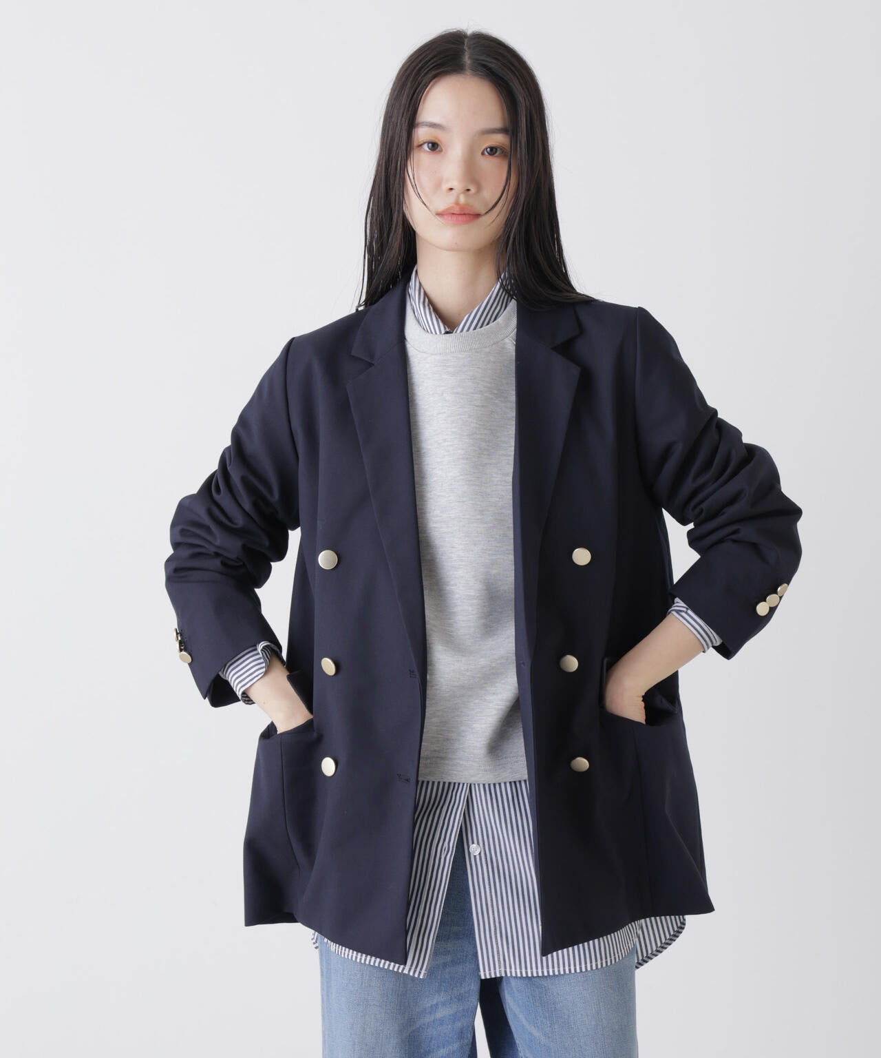ダブルブレストジャケット