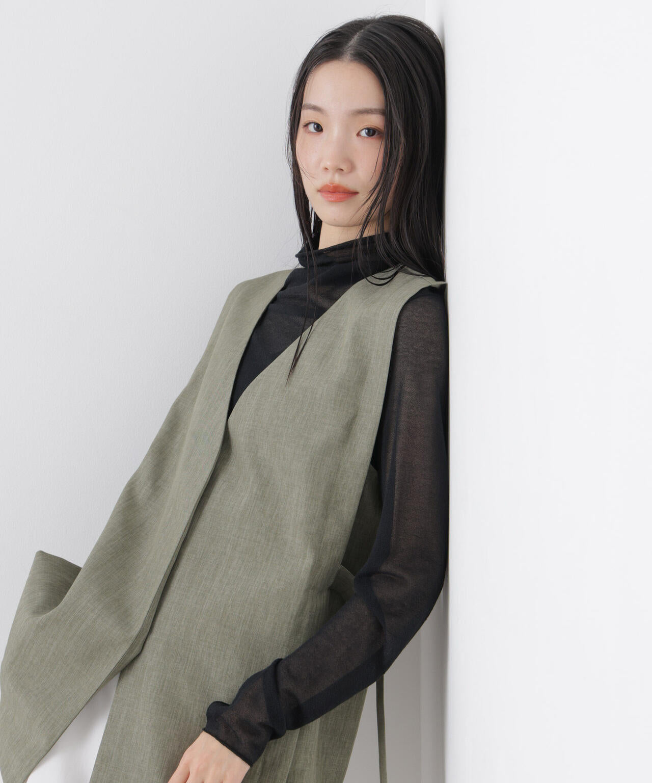 多機能サイドベルトミドルジレ(セットアップ可)