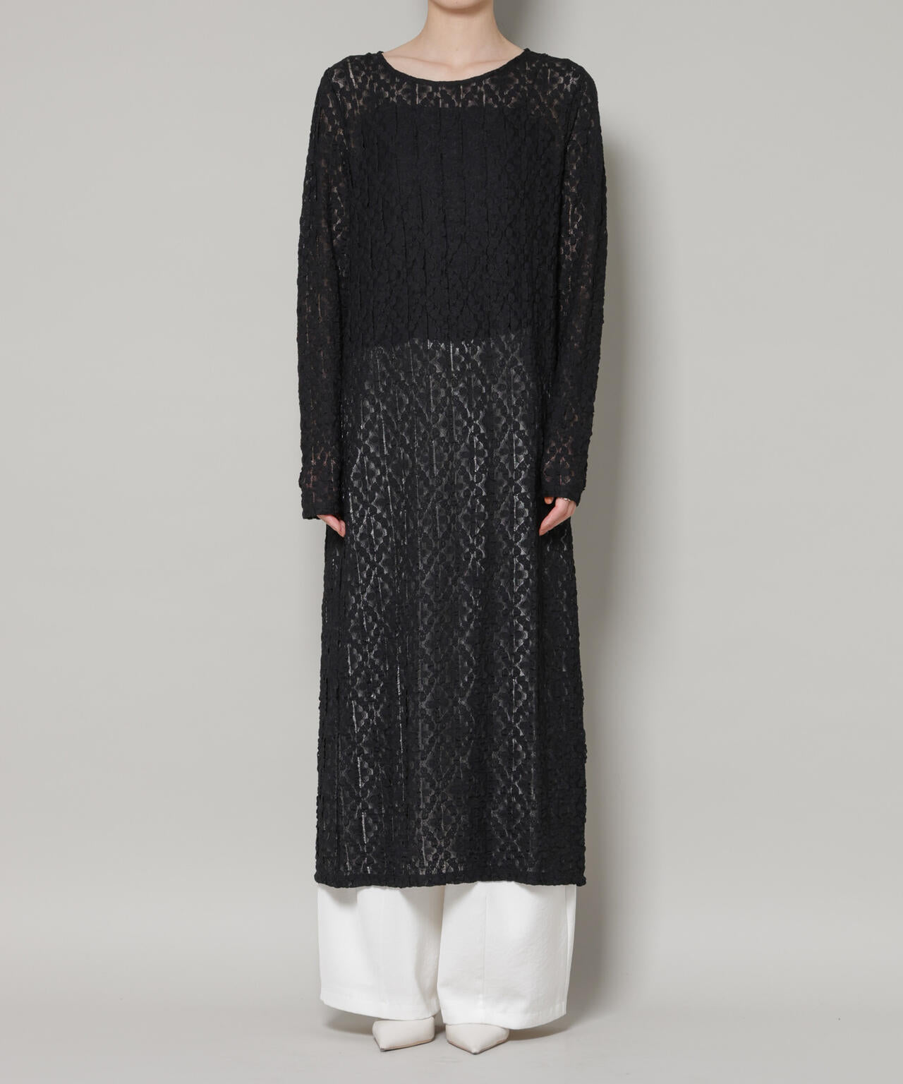 カットレースマキシワンピース 6736119300