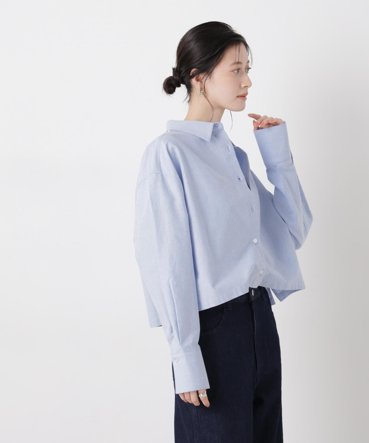 オックスクロップドシャツ 6736120312