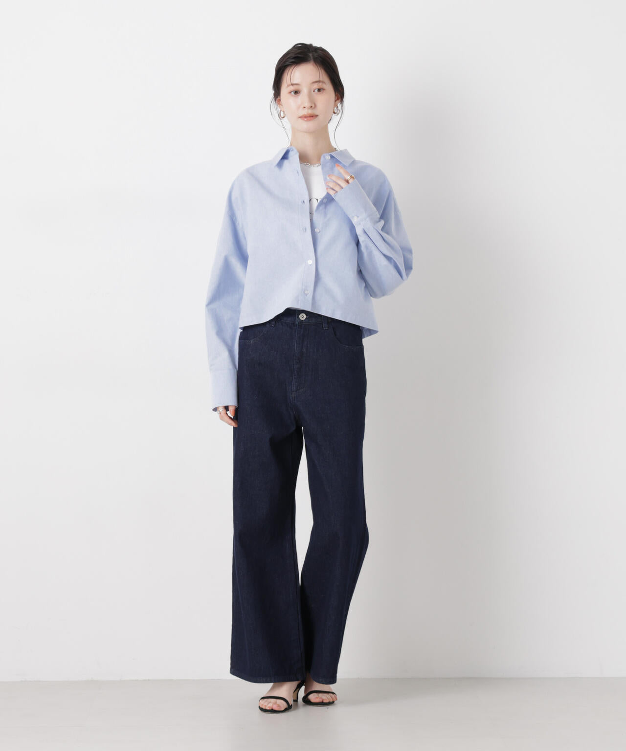 オックスクロップドシャツ 6736120312