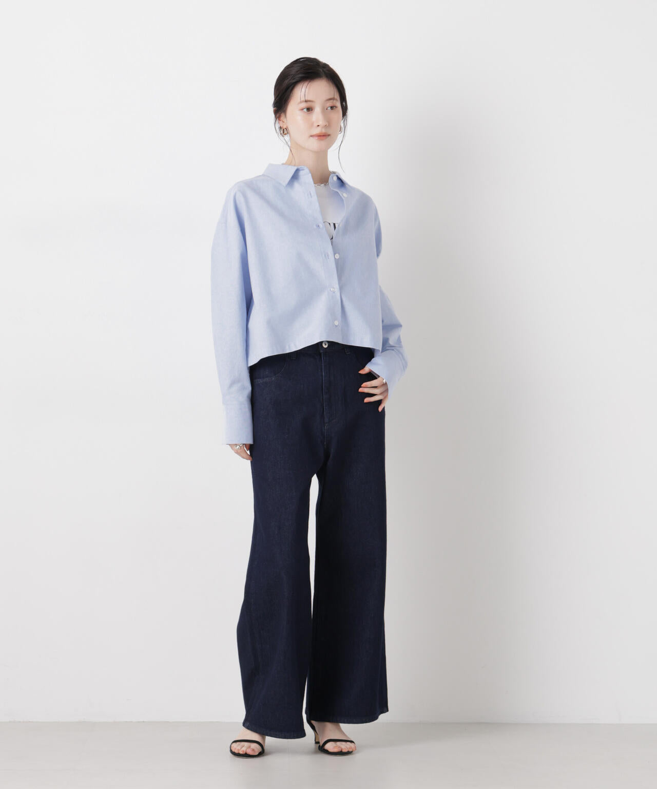 オックスクロップドシャツ 6736120312