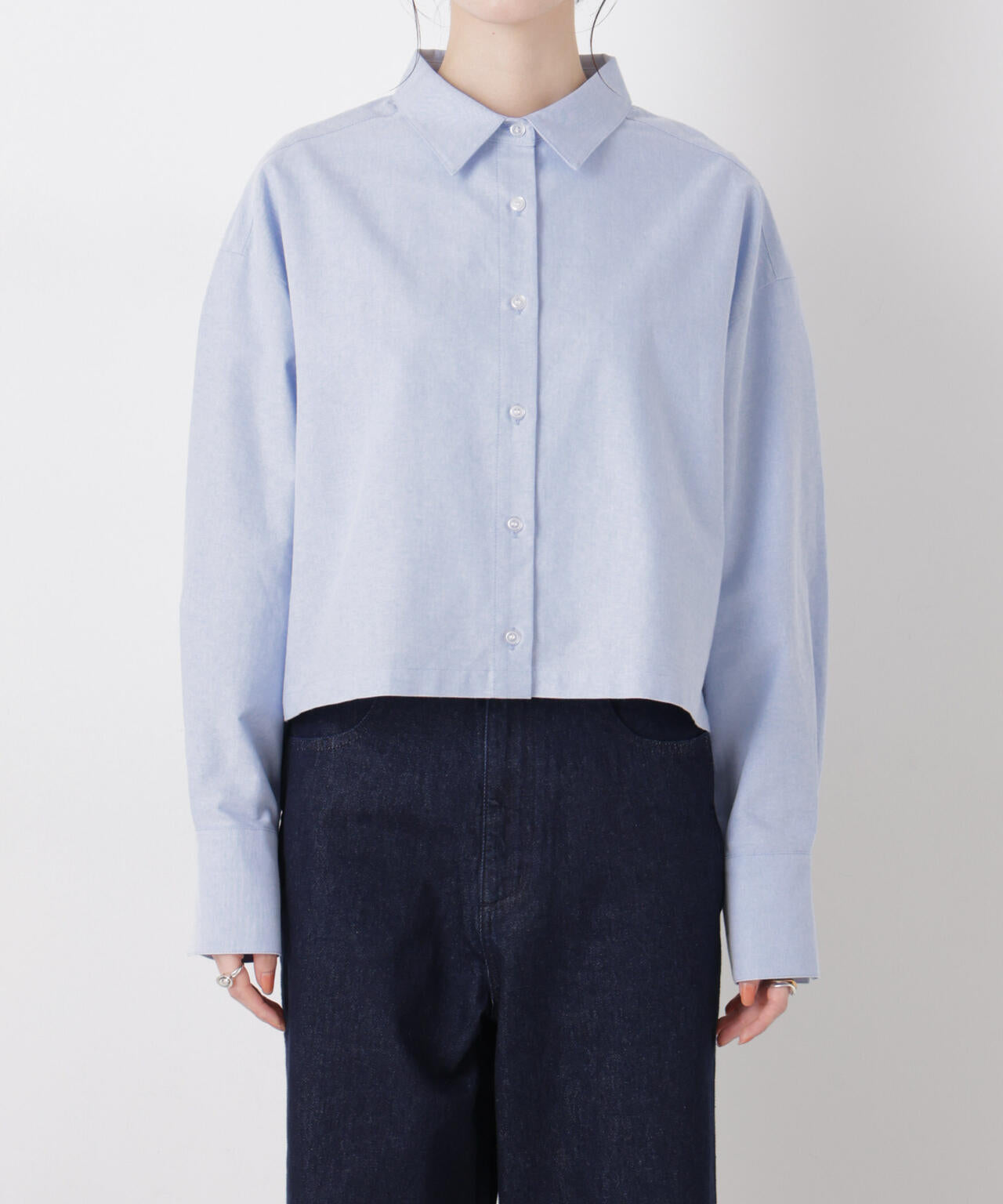 オックスクロップドシャツ 6736120312