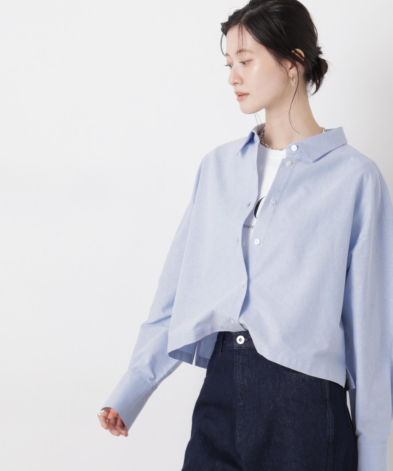 オックスクロップドシャツ 6736120312